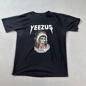 Yeezy Black Short Sleeve YEEZUS Graphic Tee
